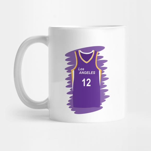 Uniform number 12 of the Los Angeles Sparks by GiCapgraphics